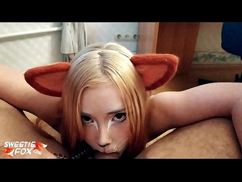 ❤️ Китсуне го проголта курот и сврши во устата ☑ Прекрасно порно кај нас ️❤